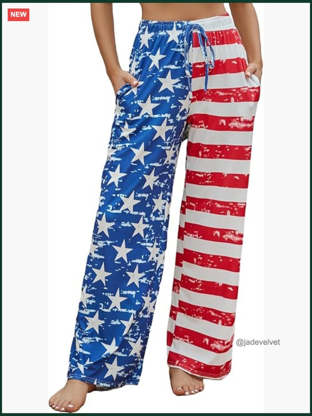 Women Comfy Casual Pajama Pants with Pockets & Drawstring